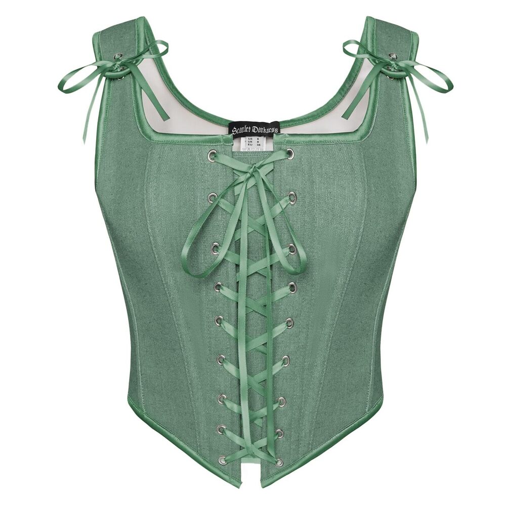 2375 Plus Size Renaissance Bustier Tops Corset Tops Overbust Bustier Bodice